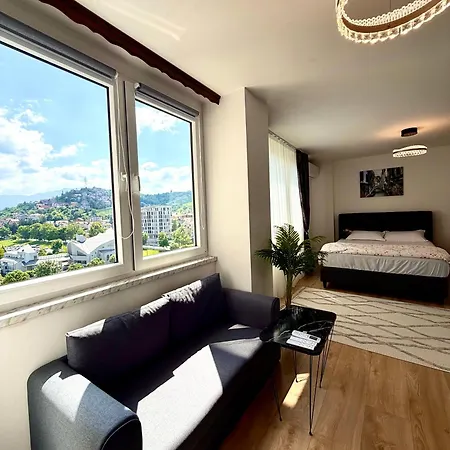 Obsidian Sarajevo-modern Near Airport With Free Parking Apartamento